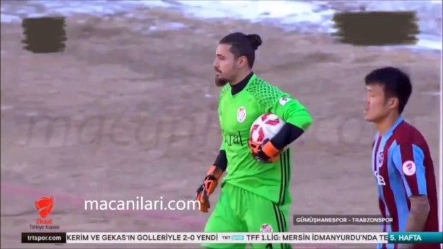 Gümüşhanespor 0-0 Trabzonspor [HD] 18.01.2017 - 2016-2017 Turkish Cup Group H Matchday 5