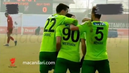 Kastamonuspor 1966 1-2 Akhisar Belediyespor 12.01.2016 - 2015-2016 Turkish Cup Group E Matcday 4