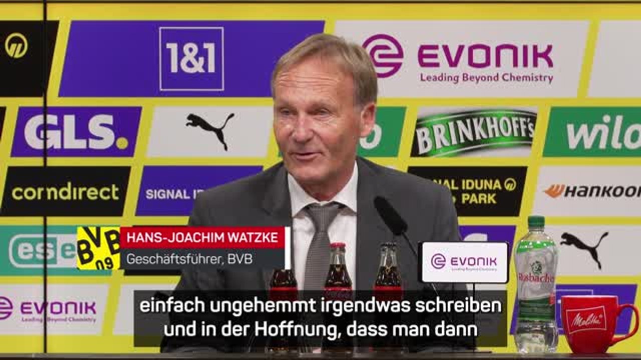 Watzke dementiert cr7-gerüchte: "kein kontakt"
