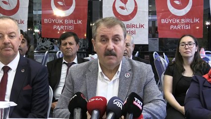 BBP lideri Destici: Adaylık Kılıçdaroğlu'nun hakkı
