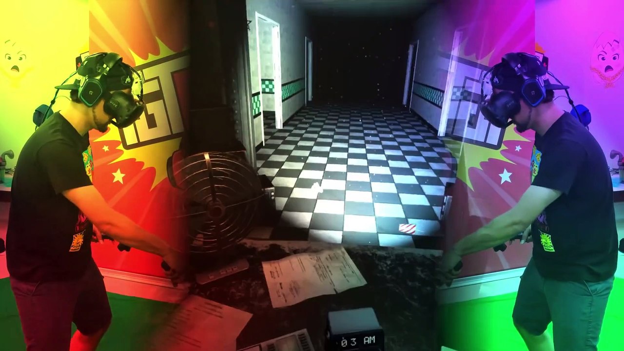 FIVE NIGHTS at FREDDY'S- HELP WANTED! Part 1 (FGTEEV Real Life-)
