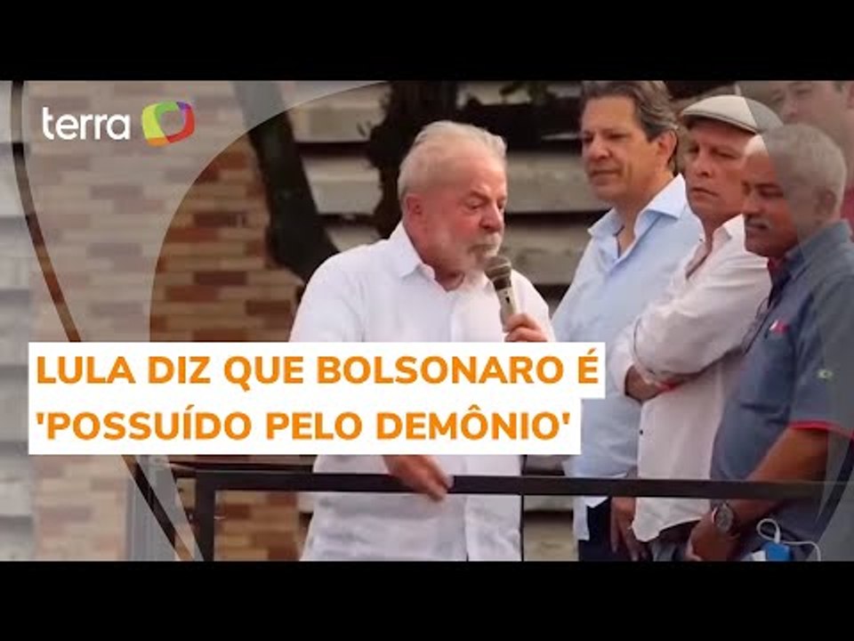 Lula diz que Bolsonaro é 'possuído pelo demônio...