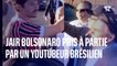 Le président brésilien Jair Bolsonaro pris à partie par un youtubeur
