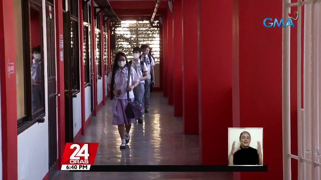 DepEd, pinag-aaralan kung gagawing permanente ang blended learning; in-person classes, ipatutupad sa Nobyembre | 24 Oras