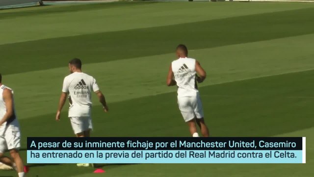 REAL MADRID | ENTREMIENTO previo a la visita ante el CELTA: CASEMIRO se ejercitó | Diario AS