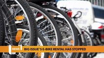 Bristol headlines 19 August:  The Big Issue forced to halt e-bike rental service following 'relentless vandalism'
