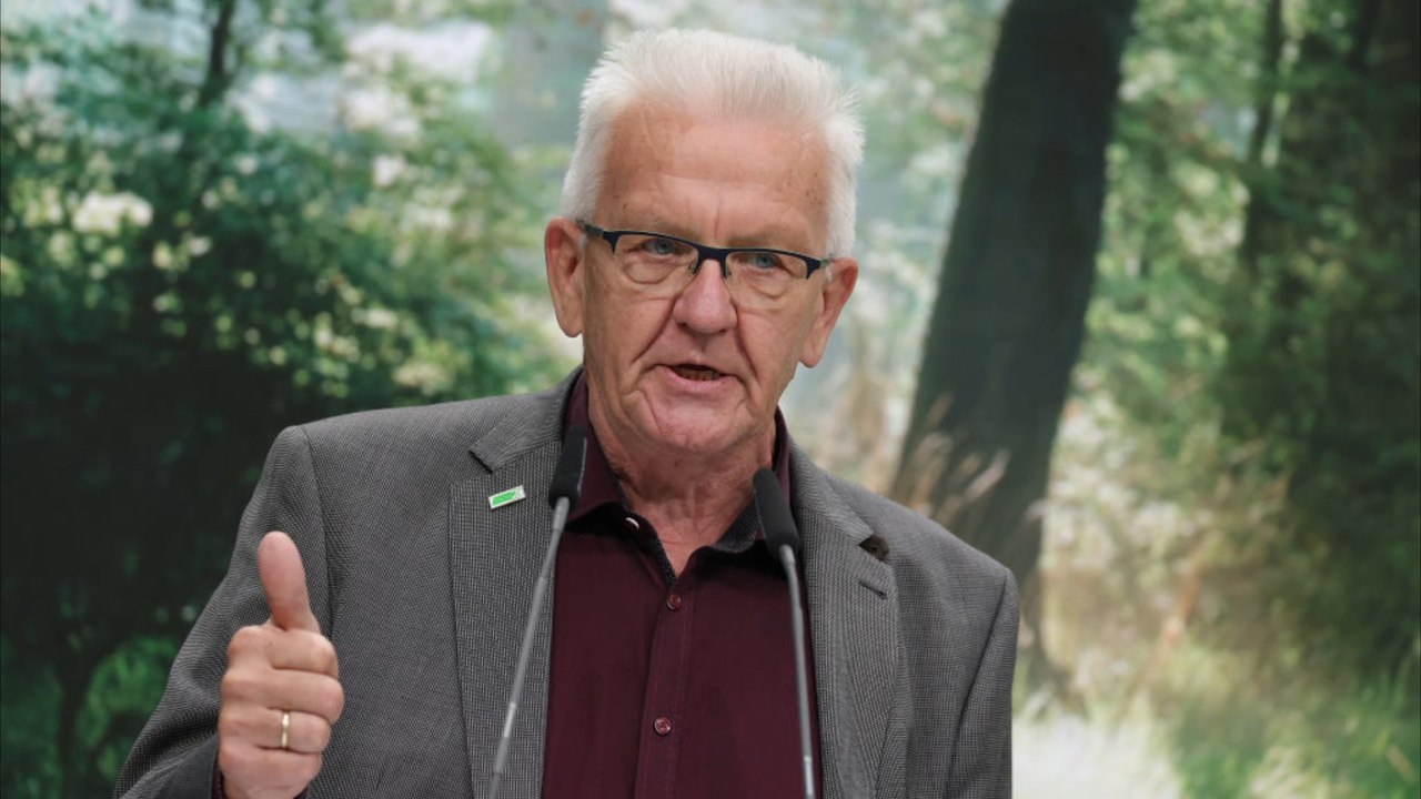 Grünen-Politiker Kretschmann rät vom Duschen ab