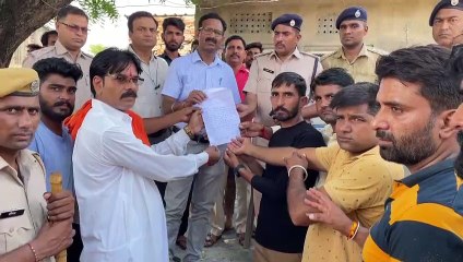 ललवाड़ी गांव में गाय अवशेष मिलने से मचा हडकंप