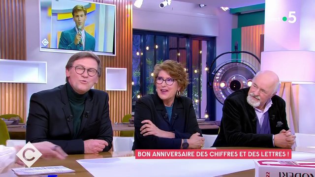 C à vous fête les 50 ans Des chiffres et des lettres