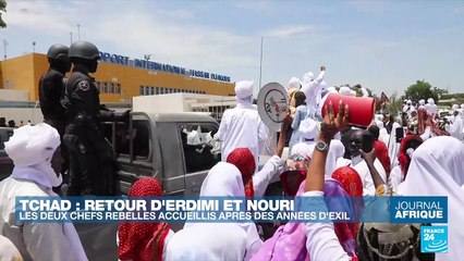 Tchad : retour des rebelles Timan Erdimi et Mahamat Nouri après des années d'exil