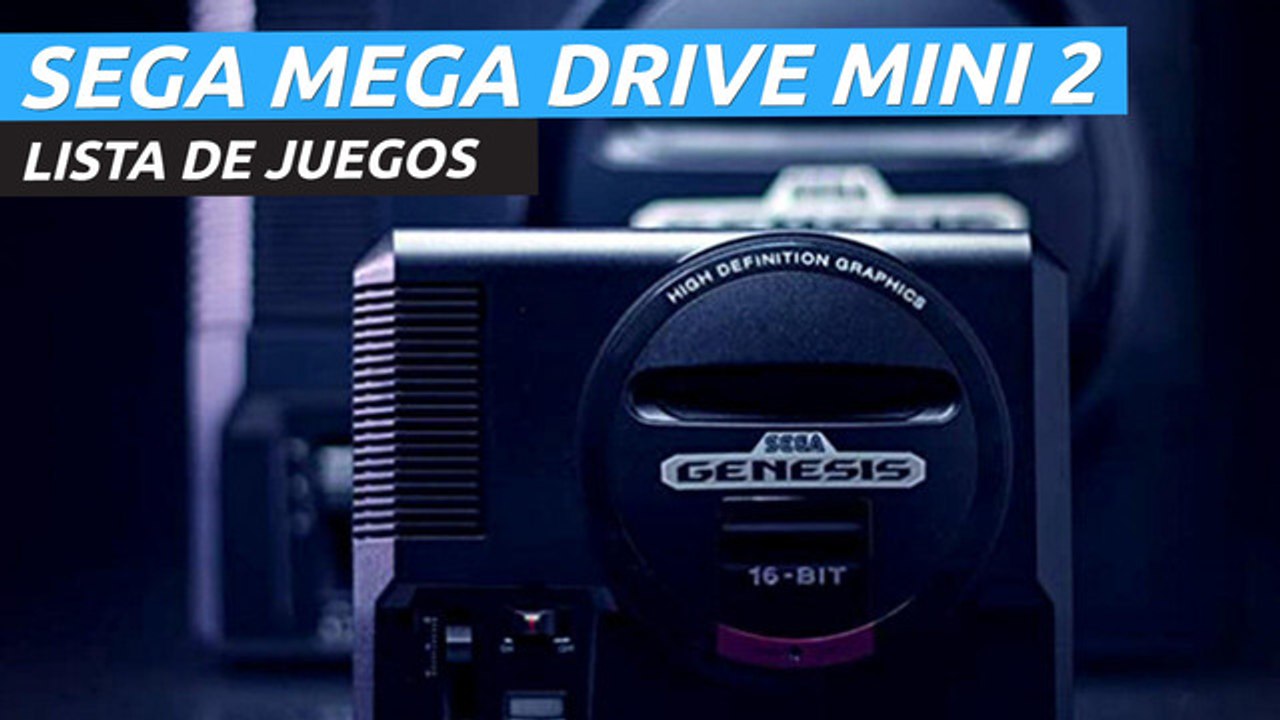 Sega Mega Drive Mini 2 - Nuevo tráiler y lista...