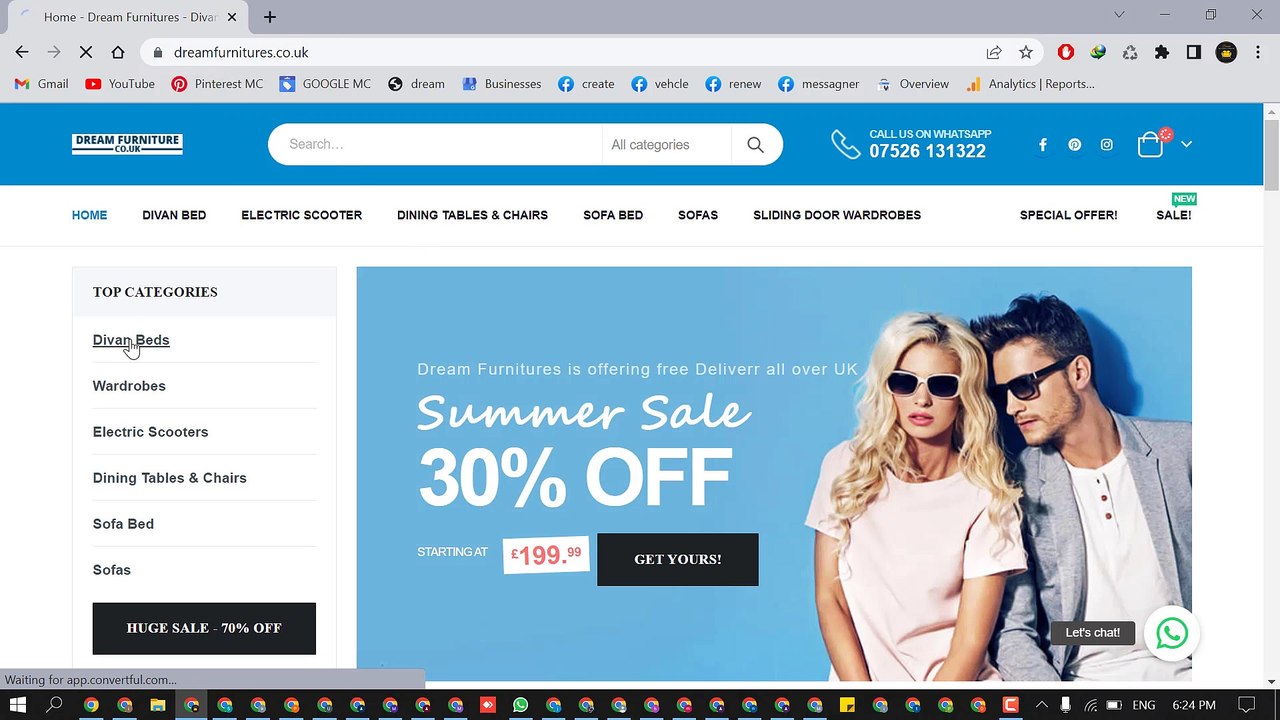 Cheap single divan beds - Dream Furnitures