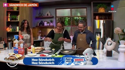 Sándwich de jamón: Rico fácil y rápido