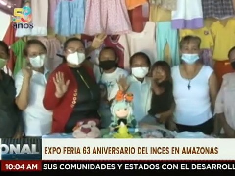 Inces celebra su aniversario 63 con una muestra productiva para el sector turismo en Amazonas