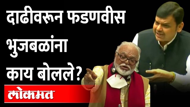 Devendra Fadnavis On Chhagan Bhujbal | राज्य ठाकरेंचं आणि सत्ता अजितदादांचं होती? Vidhan Sabha