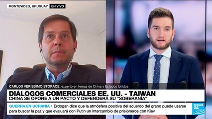 Carlos Verissimo: "Una guerra a China hoy no le conviene"