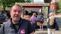 Tony Nelson of the Hot Potato Tram in Preston