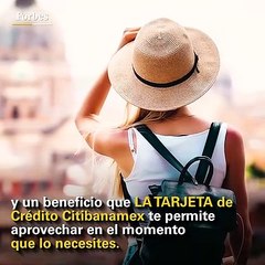 Una opción inteligente. Para esa emergencia o imprevisto, dispón de efectivo con tu Tarjeta de Crédito Citibanamex. #ForbesContent
