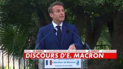 Emmanuel Macron sur les orages en Corse : «Je veux avoir une pensée pour l'ensemble de celles et ceux qui ont perdu un proche»