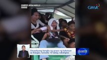 Sinasakyang bangka ng grupo ng kabataan sa Siargao, tumaob; 12 sakay, nakaligtas | Saksi