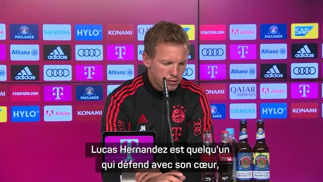 3e j. - Nagelsmann fan de Lucas Hernandez et Upamecano : Ils font peu d'erreurs