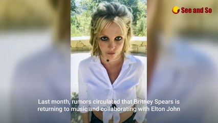 Britney Spears' comeback track with Sir Elton John leaks as fans blown away
