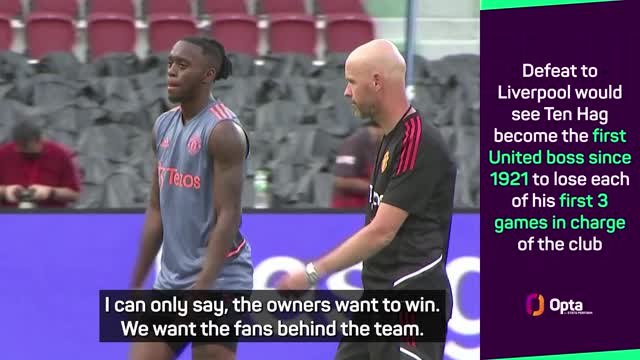 Ten Hag urges protesting fans to unite with the club