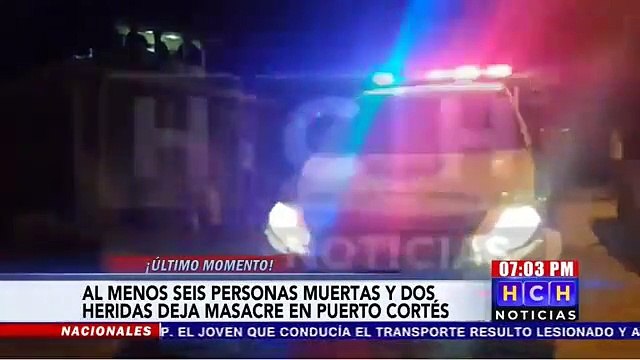¡MASACRE! Sicarios asesinan a seis personas en la zona norte del país