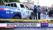 Sicarios asesinan a una persona en la colonia Izaguirre de la capital