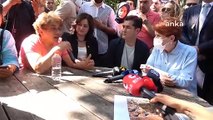 Akşener'in Tozkoparan'da dinlediği vatandaş: Adaletten bahseden Cumhurbaşkanına sormak istiyorum; evimden dışarı atılıyorsam bir ülke nasıl yönetiliyor?”