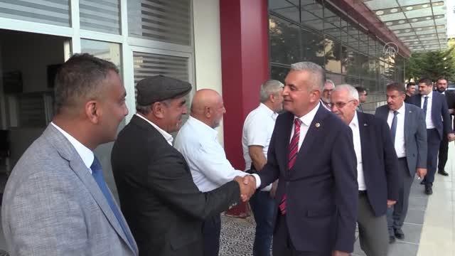 Siirt haberi! SİİRT- MHP heyeti Adım Adım 2023, İlçe İlçe Anlatma ve Aydınlatma programına katıldı