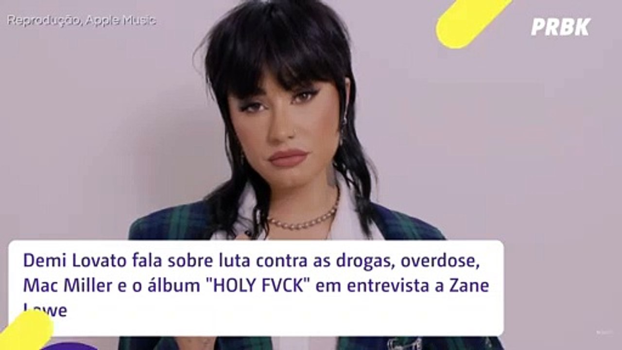 Demi Lovato relembra luta contra drogas, overdo...