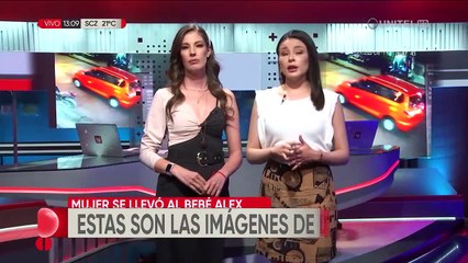 Nuevas imágenes ven a la raptora de Álex escapando con el menor en un aguayo