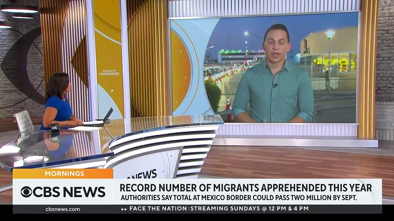 Record number of migrants apprehended at U.S.-Mexico border this year
