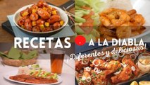 4 fáciles y deliciosas recetas diferentes a la diabla