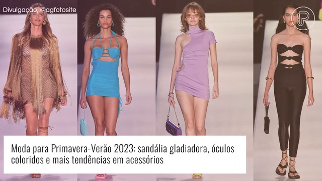 Da sandália gladiadora aos óculos coloridos, esses são os 5 acessórios que você vai querer na Primavera-Verão