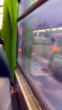 passageiros filmam chamas em Ourém