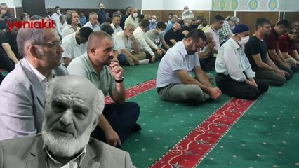 Merhum Mustafa Karahasanoğlu ağabey için Hatmi Şerif duası yapıldı