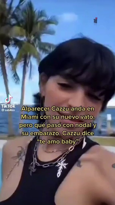 Cazzu le dice "Te amo" a famoso cantante y no es Christian Nodal