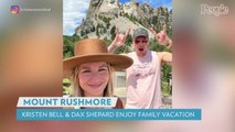 Kristen Bell and Dax Shepard Take Daughters to Mount Rushmore — See the Family Photos!