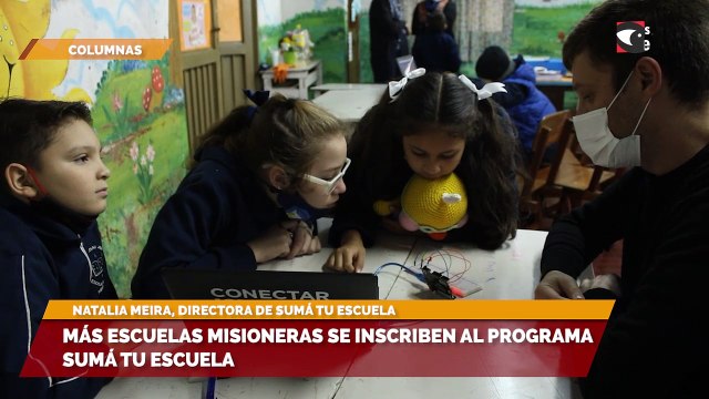 Más escuelas misioneras se inscriben al programa sumá tu escuela