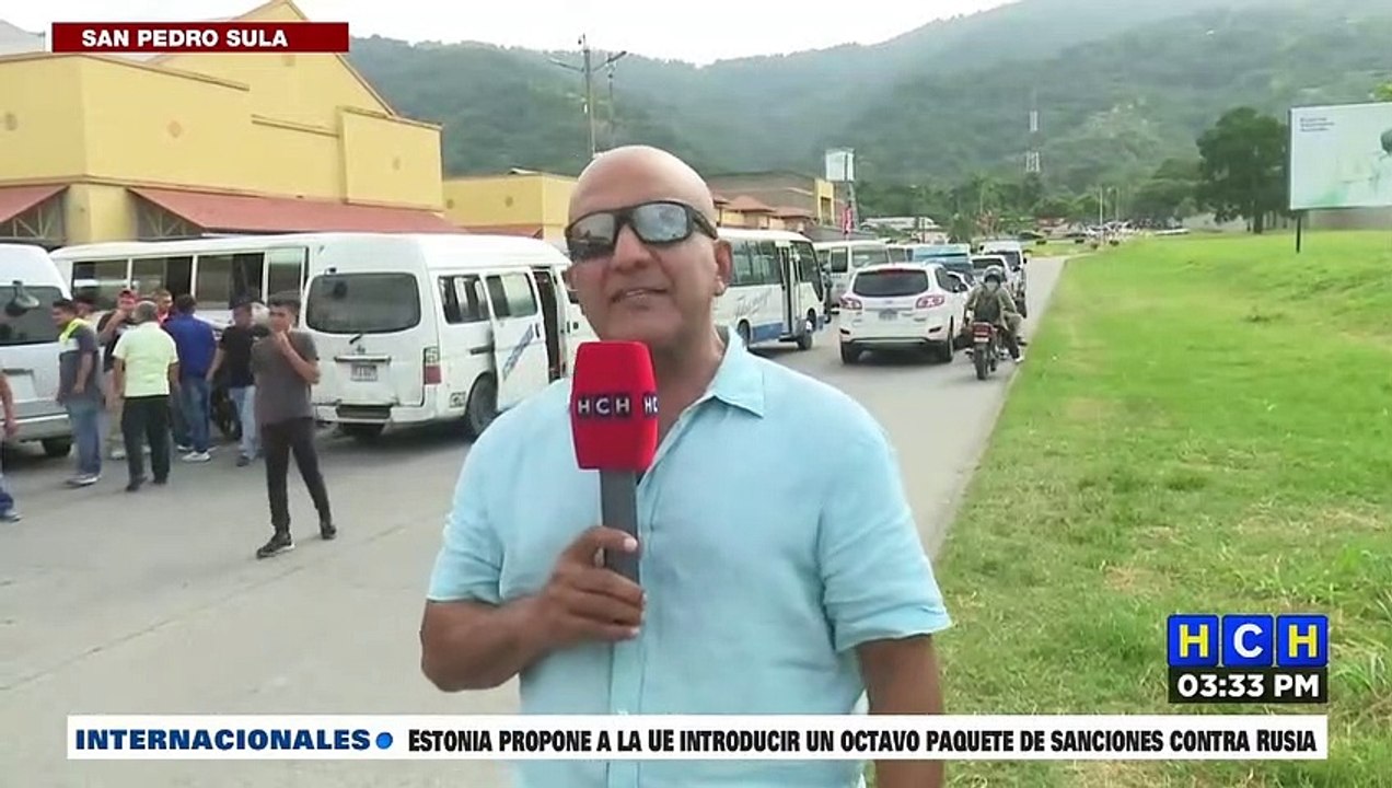 ¡Terror! Por extorsión se paraliza transporte en la Gran Terminal de SPS