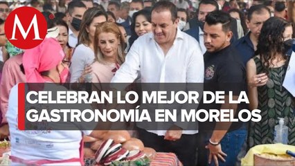 Cuauhtémoc Blanco inaugura cuarto festival de cocineras tradicionales en Morelos