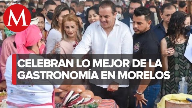 Cuauhtémoc Blanco inaugura cuarto festival de cocineras tradicionales en Morelos