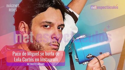 Paco de Miguel revive la polémica con Lolita Cortés