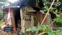 Miris, Roni Bersama Istri dan 5 Anaknya Tinggal di Gubuk Tak Layak Huni