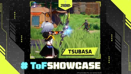 Como jogar com Tsubasa em Tower of Fantasy