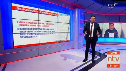 Wilmer Nina dice  ser inocente