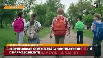 El 27 de agosto se realizará la primera expo de desarrollo infantil