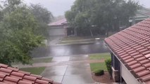 Rain in Gilbert near Higley and Elliot Roads by Zach Garcia